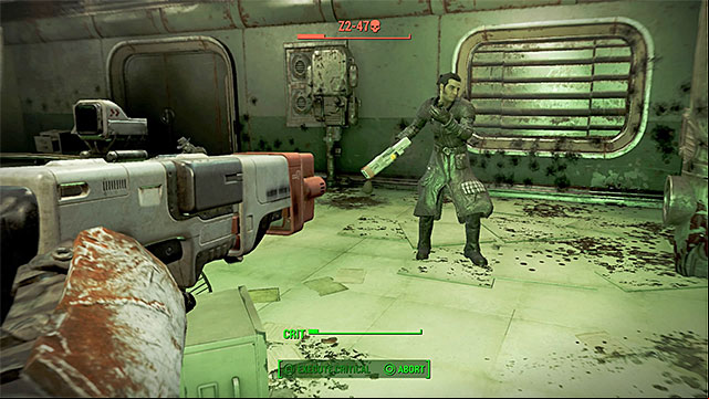 It is worth using a good weapon for the battle on short distance - Fallout 4: Hunter Hunted - Main story - Fallout 4 Game Guide & Walkthrough