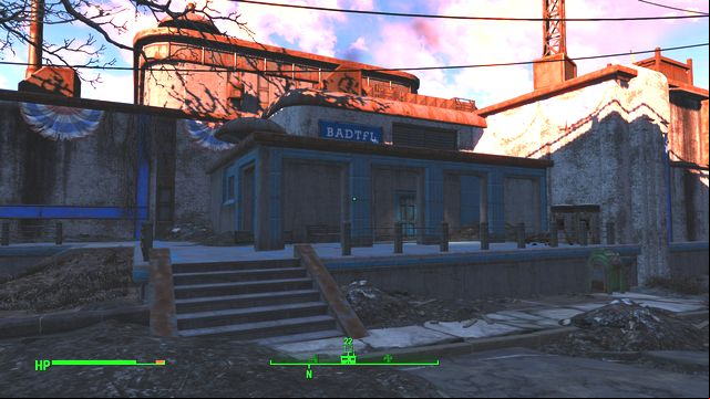 Building in the North-Eastern part of the sector - Fallout 4: BADTFL Regional Office - Cambridge - Sector 5 - Fallout 4 Game Guide & Walkthrough