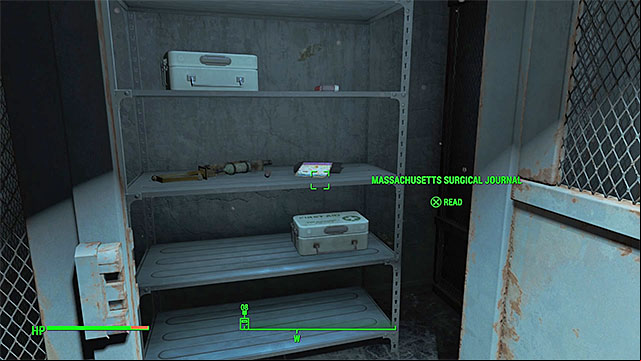 Ignore the friendly robot after entering the building and find the door that is near the entrance and requires you to unlock a simple lock - Fallout 4: Magazines in Salem - Sector 3 - Magazines - Fallout 4 Game Guide & Walkthrough