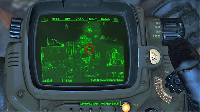 After you enter the school building, eliminate the ghouls in there - Fallout 4: Magazines in Southern Boston - Sector 9 - Magazines - Fallout 4 Game Guide & Walkthrough