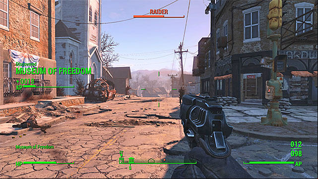 Eliminate the raiders stationed around the museum - Fallout 4: Out of Time - Main story - Fallout 4 Game Guide & Walkthrough