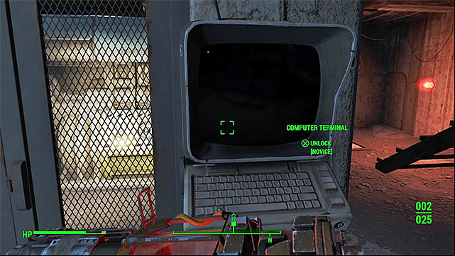 Hack the terminal in the basement - Fallout 4: When Freedom Calls - Main story - Fallout 4 Game Guide & Walkthrough
