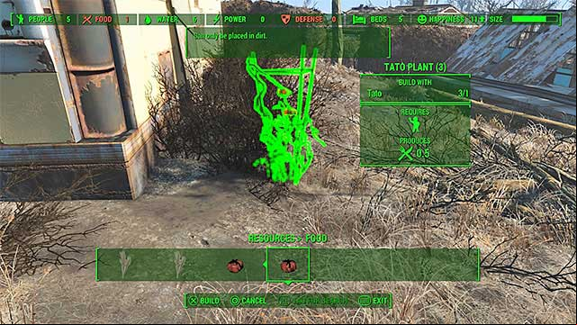You can put plants in the ground - Fallout 4: Sanctuary (Minutemen major quest) - Major quests for Minutemen faction - Fallout 4 Game Guide & Walkthrough