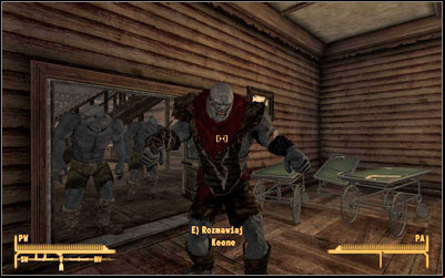 As soon as the doctor has finished his experiment, Keene enters the room and demands the Stealth Boy prototype - Guess Who I Saw Today - Side quests - Fallout: New Vegas - Game Guide and Walkthrough