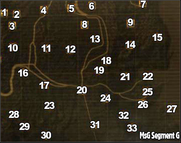 1 - Segment G - World map - Fallout: New Vegas - Game Guide and Walkthrough