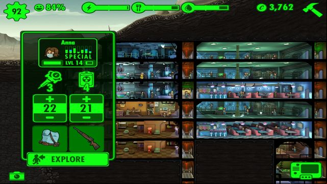to equip the dweller with medicines before you send him to explore the wasteland. - Exploration - Exploration, weapons and outfits - Fallout Shelter - Game Guide and Walkthrough