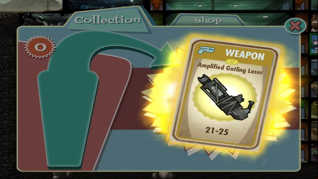 If you are lucky, youll find a legendary weapon in lunchbox - Weapons - Exploration, weapons and outfits - Fallout Shelter - Game Guide and Walkthrough