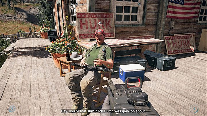 Reach Fort Drubman - The Prodigal Son - Hurk Drubman Jr, a new companion in Whitetail Mountains - Whitetail Mountains - Far Cry 5 Game Guide