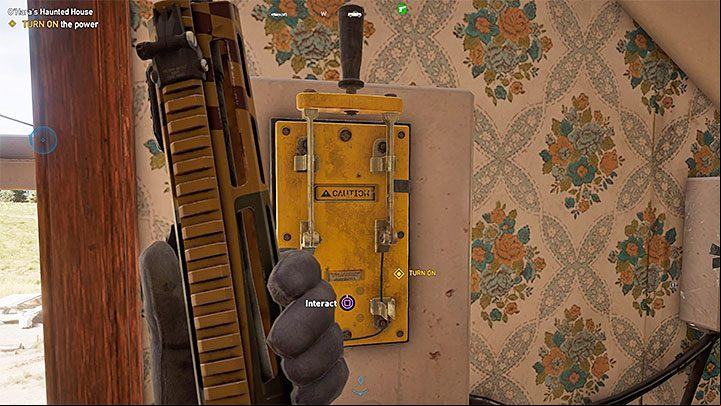 A jump on the scaffold will allow you to through the shutter and get to the first floor of the building - Cult locations and Prepper stashes in Holland Valley - Holland Valley - Far Cry 5 Game Guide