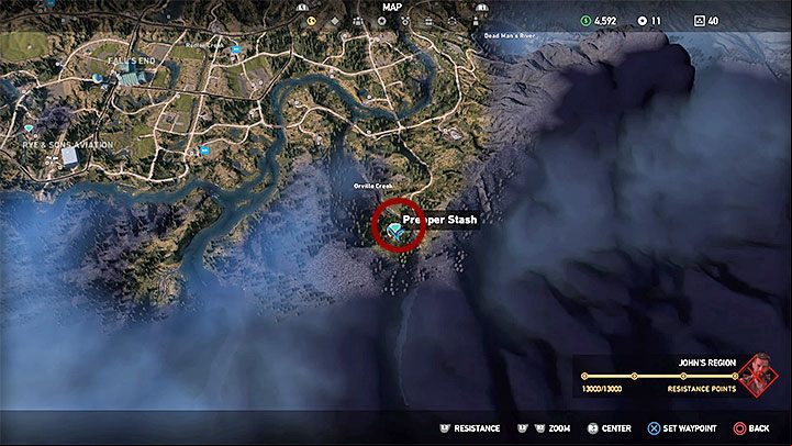This is one of the prepper stashes in Holland Valley - Cult locations and Prepper stashes in Holland Valley - Holland Valley - Far Cry 5 Game Guide