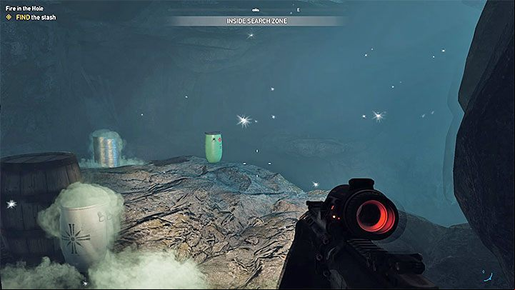 Go through the mine to find this treasure - Cult locations and Prepper stashes in Holland Valley - Holland Valley - Far Cry 5 Game Guide