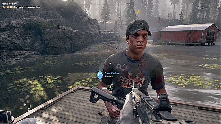This quest appears in the protagonists journal when youre securing the Dutchs Island in Far Cry 5 - A Glimmer of Hope; The Resistance; Guns for Hire on Dutchs Island - Prologue and Dutchs Island - Far Cry 5 Game Guide