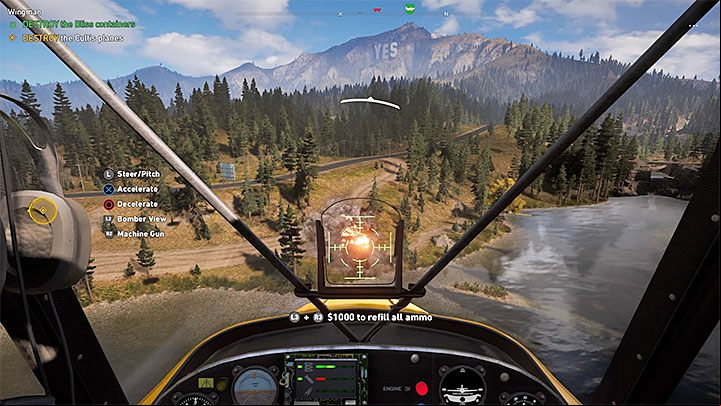 Now, you will begin the tutorial of flying - Wingman - Nick Rye companion on Holland Valley - Holland Valley - Far Cry 5 Game Guide