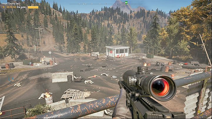 The prison in Hope County is still visible on the map of the Henbane River ( the prologue of the game on the Dutcha Island) - Hope County Jail in Hembane River - Henbane River - Far Cry 5 Game Guide