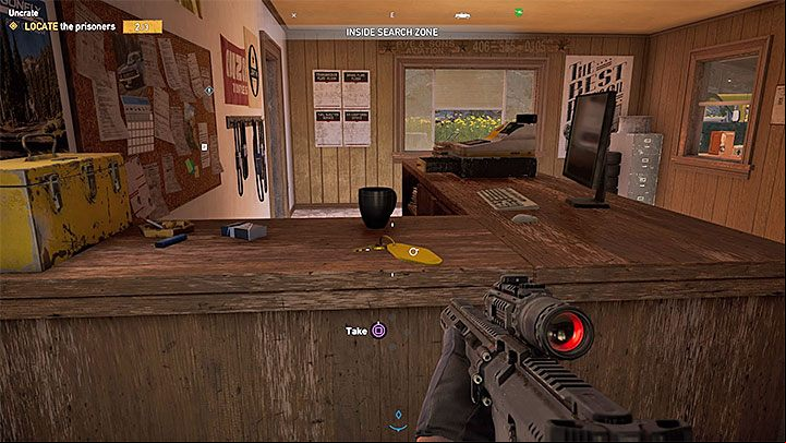 One of the NPCs in the outpost tells you about missing of the resistance - Side quests in Holland Valley - Holland Valley - Far Cry 5 Game Guide