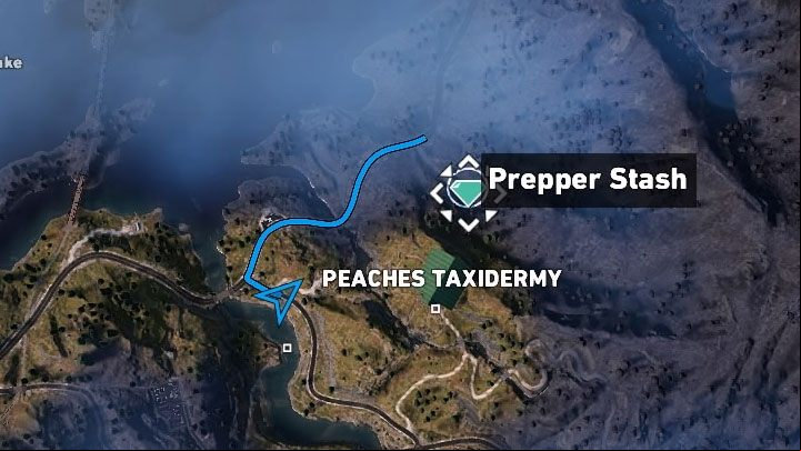 It is one of the prepper stashes in the Henbane River region - Cult locations and Prepper stashes in Henbane river - Henbane River - Far Cry 5 Game Guide