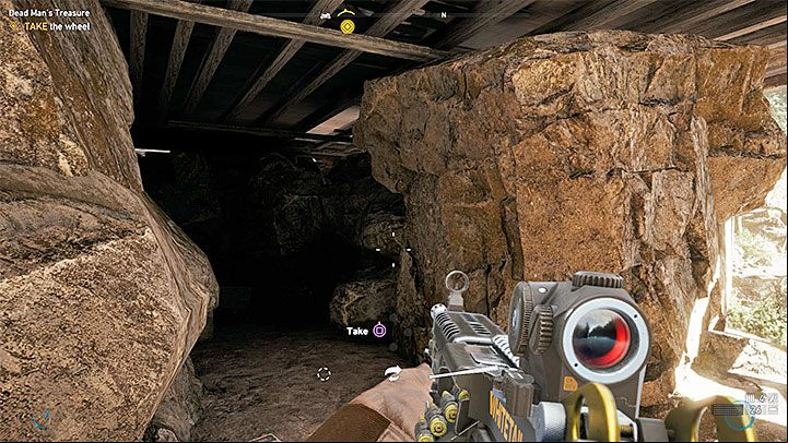 You have to get inside the cabin located next to the box with the note - Cult locations and Prepper stashes in Henbane river - Henbane River - Far Cry 5 Game Guide