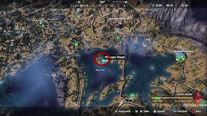 Its one of prepper stashes found in the Henbane River region - Cult locations and Prepper stashes in Henbane river - Henbane River - Far Cry 5 Game Guide