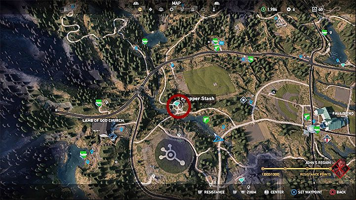 The Armstrong Residence is located in Holland Valley (see the picture above) - How to reach the bunker in The Armstrong Residence in Far Cry 5? - FAQ - Far Cry 5 Game Guide