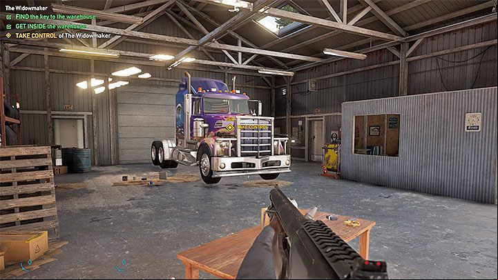 The Widowmaker is a truck that can be easily acquired early in the game - How to get better vehicles in Far Cry 5? - FAQ - Far Cry 5 Game Guide
