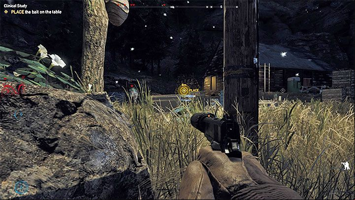 The next step is to sneak into the place where youre supposed to place the bait - Clinical Study in Far Cry 5 - Henbane River - Far Cry 5 Game Guide
