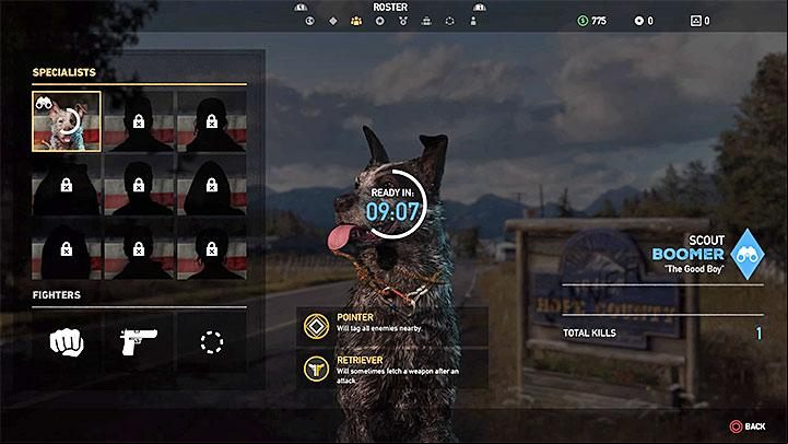 By default, you can travel with only one specialist or warrior at a time, but you can increase this limit to two, after you buy Leadership perk (cost: 6 points) - Specialists in Far Cry 5 (Companions) - Guidebook - Far Cry 5 Game Guide