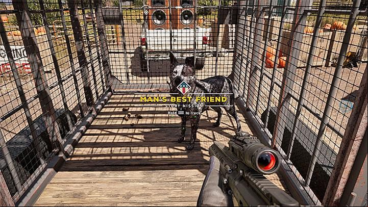 After you reach the farm, you will get a short storyline mission Mans best friend - Specialists in Far Cry 5 (Companions) - Guidebook - Far Cry 5 Game Guide