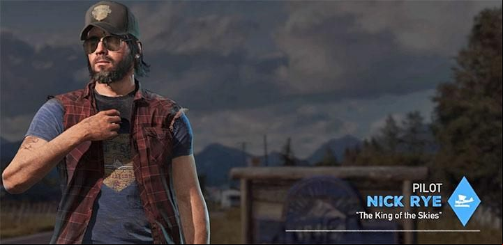 Nick Rye is the second specialist in Far Cry 5 - Specialists in Far Cry 5 (Companions) - Guidebook - Far Cry 5 Game Guide