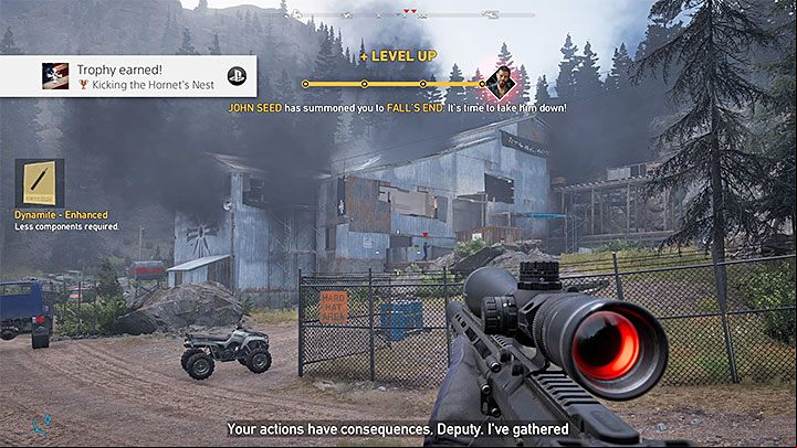 After the prologue you can start taking actions that will end Joseph Seeds cult - Starting tips for Far Cry 5 - Guidebook - Far Cry 5 Game Guide