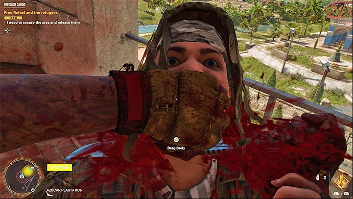 There are enemy soldiers in the plantation area - Far Cry 6: Precious Cargo - walkthrough - Valle De Oro - Far Cry 6 Guide