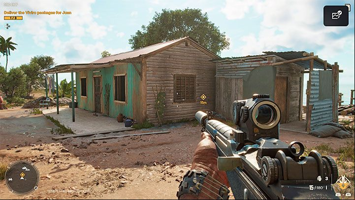 Head towards the cottage by the lighthouse - Far Cry 6: Dead Drop - walkthrough - Esperanza - Far Cry 6 Guide
