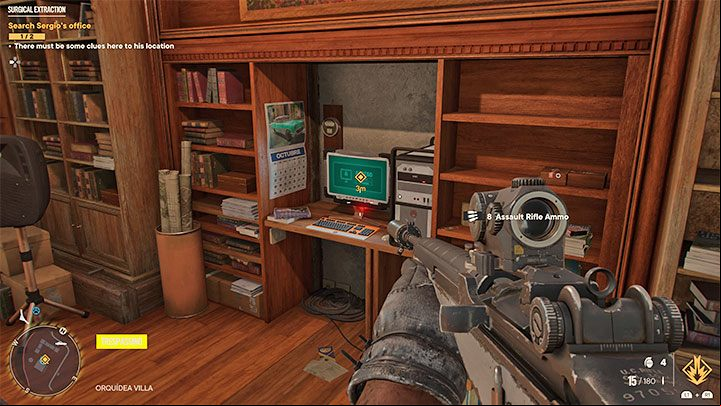 Ultimately, you have to get inside the building and use the stairs leading to the first floor - Far Cry 6: Surgical Extraction - walkthrough - Valle De Oro - Far Cry 6 Guide