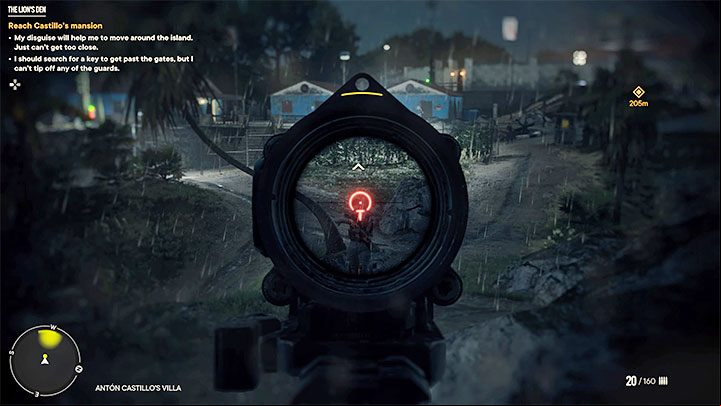 You must now go down the hill, heading towards the mansion visible in the distance - Far Cry 6: The Lions Den - walkthrough - Esperanza - Far Cry 6 Guide
