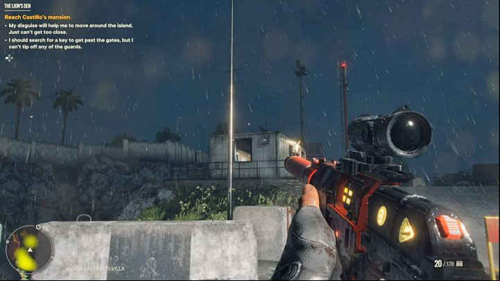 Ignore the mansion gate for now, it's locked - Far Cry 6: The Lions Den - walkthrough - Esperanza - Far Cry 6 Guide