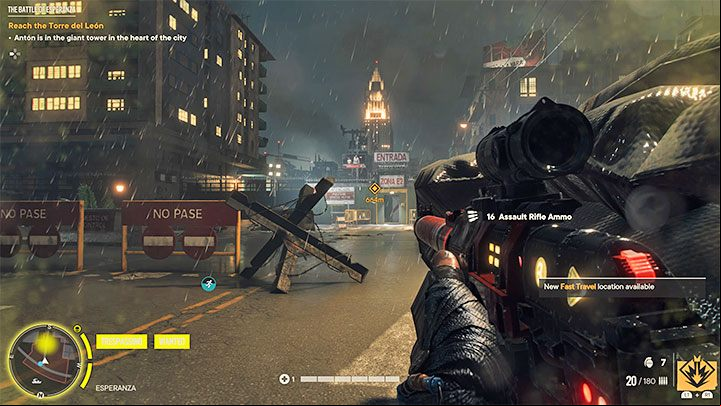 Torre del Leon is the name of the large skyscraper, which is the headquarters of Anton Castillo - Far Cry 6: The Battle of Esperanza - walkthrough - Esperanza - Far Cry 6 Guide