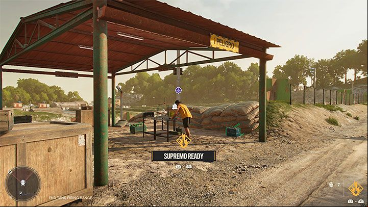 The quest is received from Colton Blake, who you can meet at the FND Tank Firing Range in the northeastern part of the Valle De Oro region - Far Cry 6: Tanks for the Likes - walkthrough - Valle De Oro - Far Cry 6 Guide