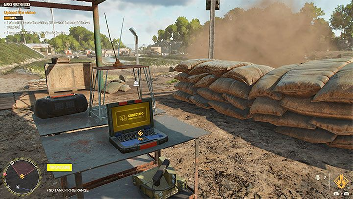 This is a very simple mission objective - Far Cry 6: Tanks for the Likes - walkthrough - Valle De Oro - Far Cry 6 Guide