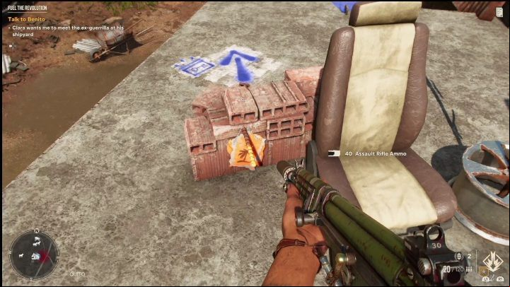 In the Isla Santuario region, you will find 2 criptograma charts - Far Cry 6: Isla Santuario - all collectibles and secrets, list - World Atlas - Far Cry 6 Guide