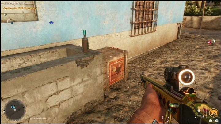 This chest is hidden behind a small blue building, right next to a stone bathtub - Far Cry 6: Roosters - list, locations - Other - Far Cry 6 Guide