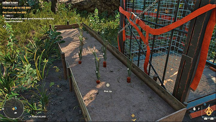 To complete this mission objective, you must listen to Yelena's instructions and fill 100% of the food bar - Far Cry 6: Our Right to Party - walkthrough - El Este - Far Cry 6 Guide