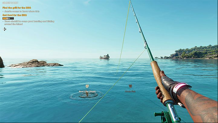 3) If you don't mind fishing, find a fishery on the island and start using a fishing rod - Far Cry 6: Our Right to Party - walkthrough - El Este - Far Cry 6 Guide