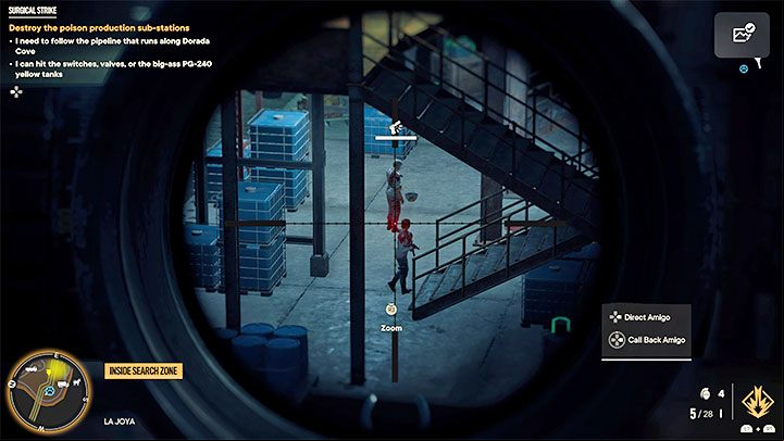 Eliminating all enemies guarding each sub-station is optional, but it may make it easier for you to carry out the actual sabotage - Far Cry 6: Surgical Strike - walkthrough - El Este - Far Cry 6 Guide
