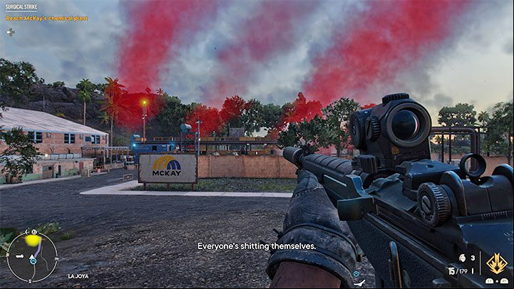 The La Joya Chemical Plant will be the final location of this quest and a pipeline will lead you to it - Far Cry 6: Surgical Strike - walkthrough - El Este - Far Cry 6 Guide
