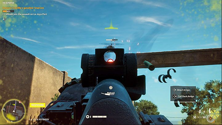 Expect to encounter groups of enemies in some of the locations containing tanks, although fighting them is optional - Far Cry 6: The Deported - walkthrough - El Este - Far Cry 6 Guide