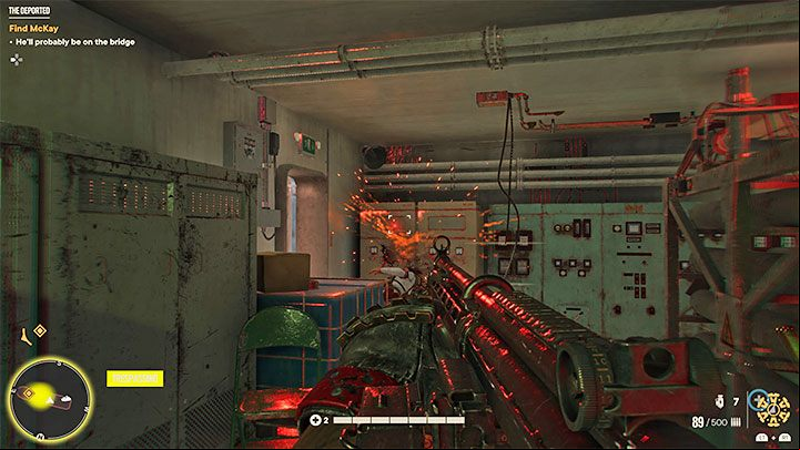 You need to travel a fairly linear route between the cabins, initially crossing the engine room - Far Cry 6: The Deported - walkthrough - El Este - Far Cry 6 Guide