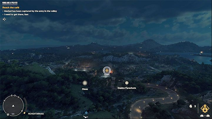 Los Langostinos Cafe is a short distance south of where the quest begins - Far Cry 6: Wing and a Prayer - walkthrough - Valle De Oro - Far Cry 6 Guide