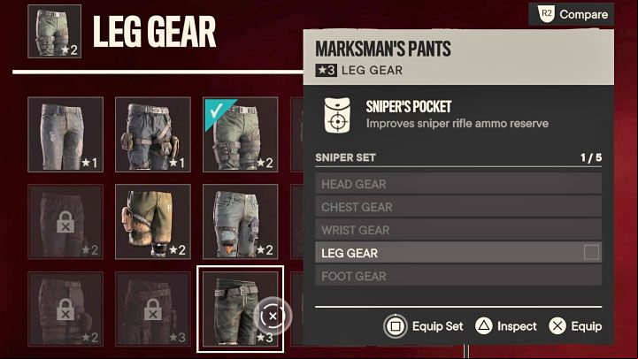 The second method is to wear armor pieces with the unique feature of increasing the ammunition limit - an example of this type of bonus to statistics is shown in the picture above - Far Cry 6: Inventory capacity - how to increase? - FAQ - Far Cry 6 Guide