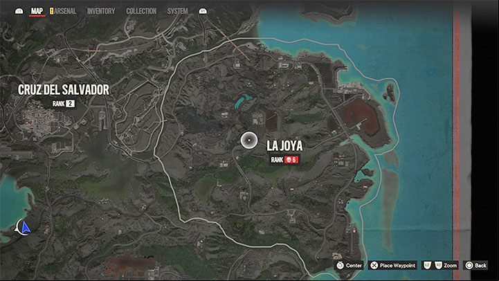 The world map in Far Cry 6 is divided into regions and each region has its own rank - Far Cry 6: Beginners guide - Basics - Far Cry 6 Guide