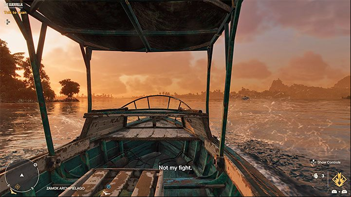 You don't have to sail in any set direction - Far Cry 6: Hidden Ending - is there one? - FAQ - Far Cry 6 Guide