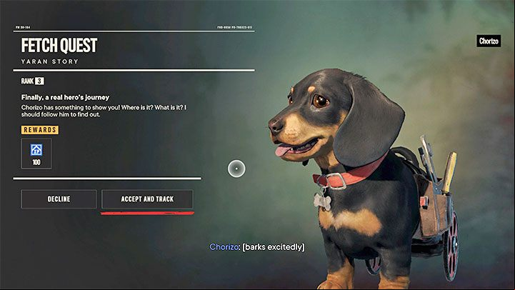 This quest will automatically start once you have completed the Who's a Good Boy - Far Cry 6: Fetch Quest - walkthrough - Yaran stories - Madrugada - Far Cry 6 Guide